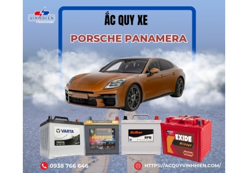 Ắc quy xe Porsche Panamera