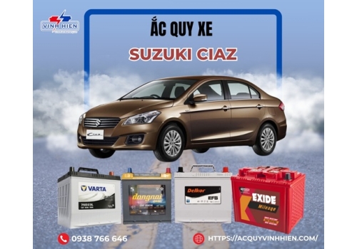 Ắc Quy Xe Suzuki Ciaz