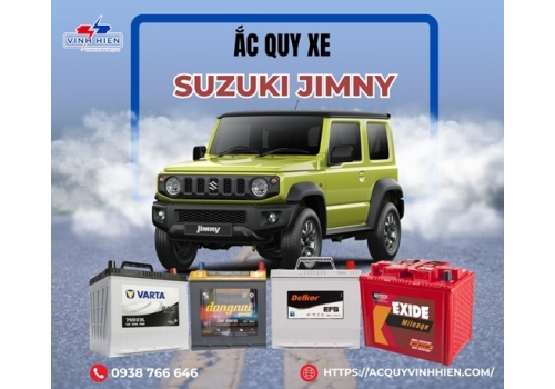 Ắc quy xe Suzuki Jimny