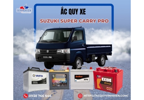 Ắc Quy Xe Suzuki Super Carry Pro