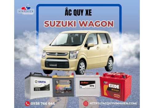 Ắc quy xe Suzuki Wagon